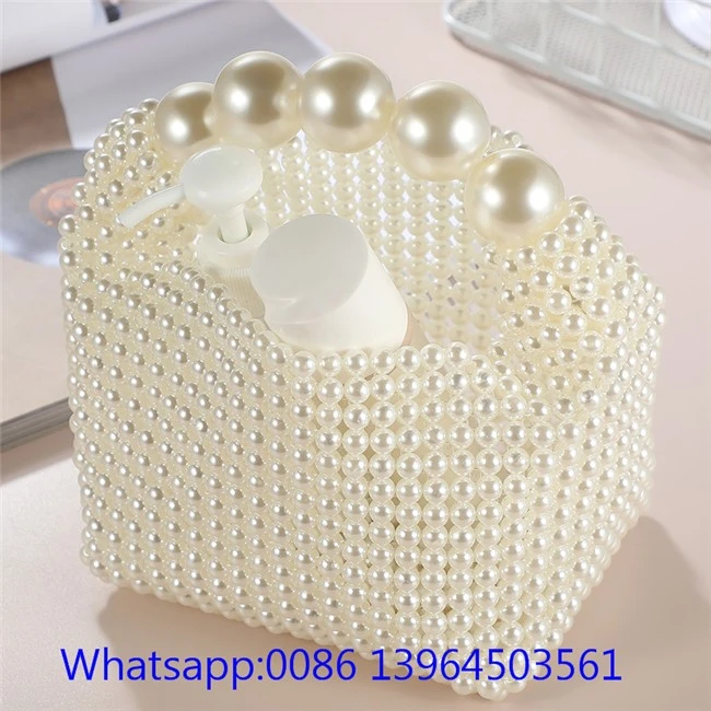Handgjord Pearl Clutch Bag