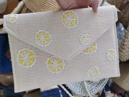 Pappersbroderi Kvinnor Clutch Bag