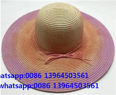 Färgning Kvinnor Sun Shade stråhatt
