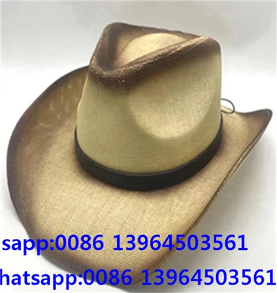 Nödställd Cowboyhatt För Sommar