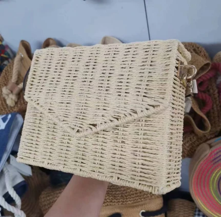 Naturlig rotting Lady Beach Bag