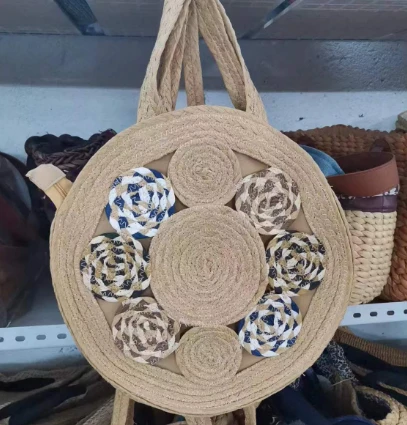 Runda form kvinnor axelväska
