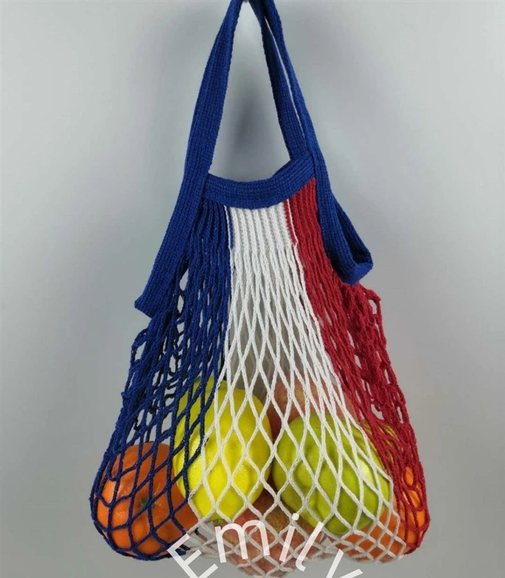 Cotton Mesh Shopping Net Väskor