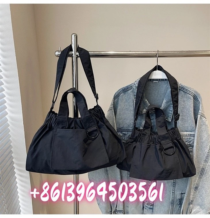 Long Strap Nylon axelväskor