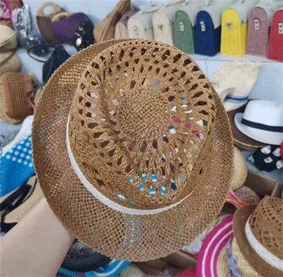 Andningsbar papper ihålig sommarhatt
