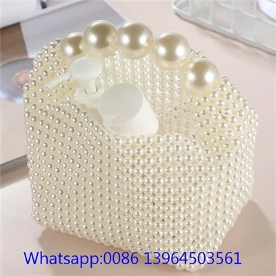 Handgjord Pearl Clutch Bag