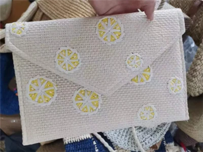 Pappersbroderi Kvinnor Clutch Bag