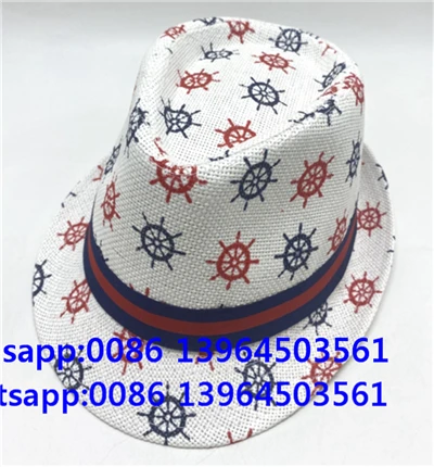 Fedora Hat Compass Målning