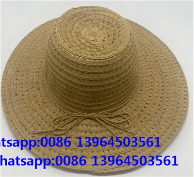 Kvinnor Bred Brätte Summer Beach Sun Hat