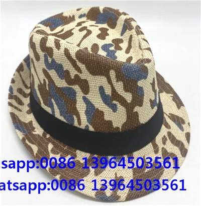 Spot Deco Fedora kortbrättad hatt