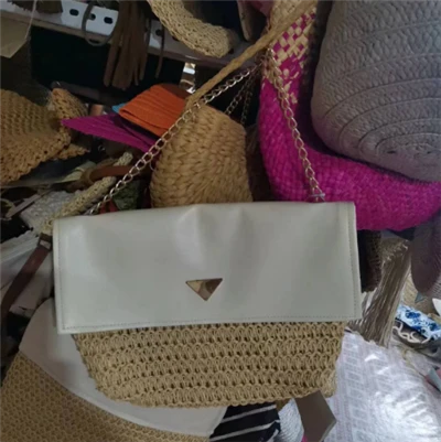 Stor storlek handgjorda kvinnor strandväska