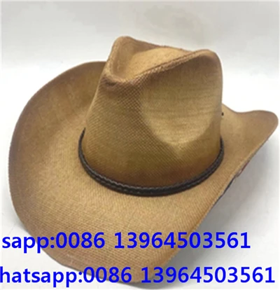 Halm Fedora hatt för män