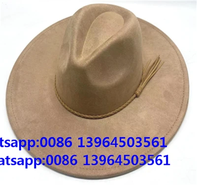 Vegansk cowboyhatt i mocka