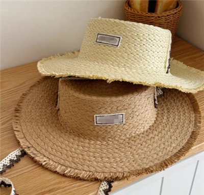 Chic strandhatt för damer för sommaren